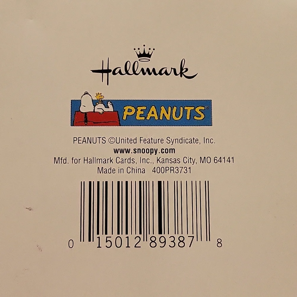🌲 HALLMARK🌲 A Charlie Brown Christmas Ornament - Picture 7 of 7